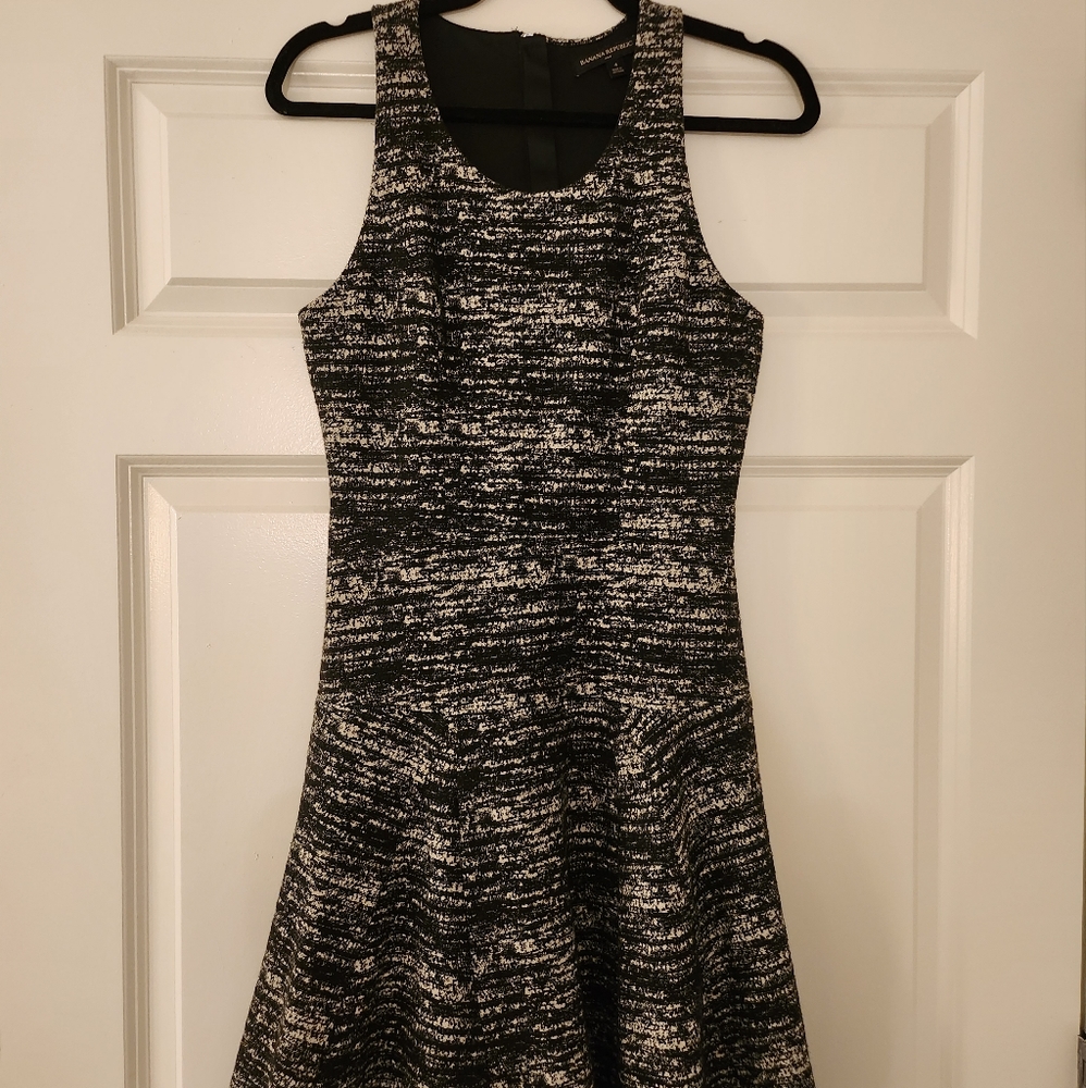 Banana Republic Black and White Dress